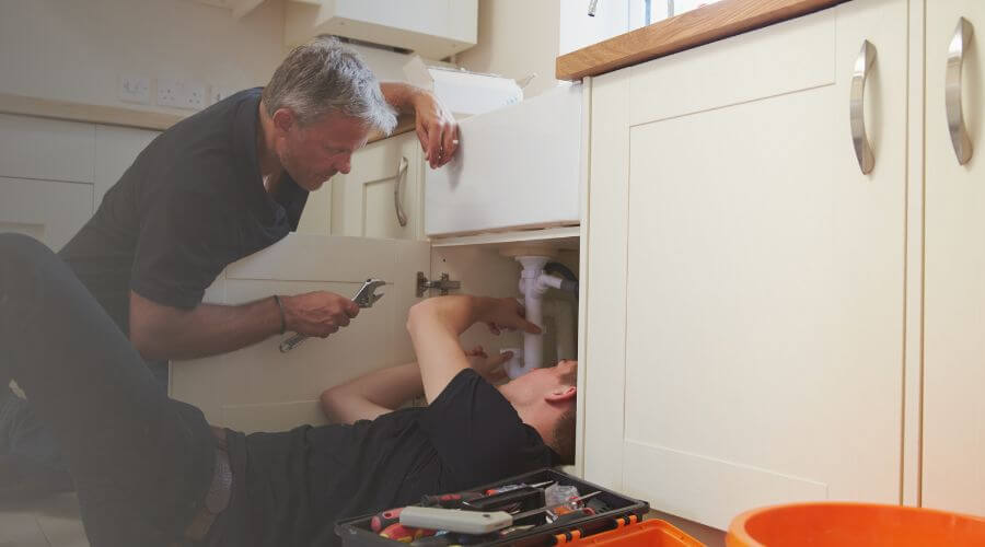 Professional burst pipe repair services in Girard, KS